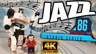 Studio Series 86 JAZZ Review G1 Transformers SS86 Deluxe Jazz Remaster 1986 the Move