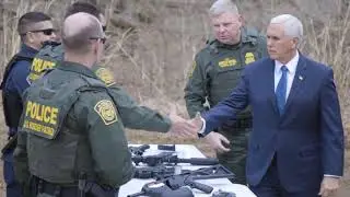 Vice President Pence Visits U.S. Customs and Border Protection Advanced Training Facility