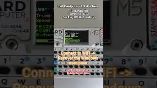 Evil-Cardputer v1.4.4 - NTLMv2/WPAD.dat #hack #hacker #hacktheplanet #redteam #m5stack #cardputer