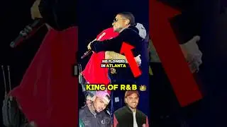 Крис Браун только что короновал Ашера КОРОЛЕМ R&B 👑💐 (Атланта сошла с ума!) #шорты