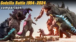 Godzilla Biggest Monsters | 3D Size Comparison