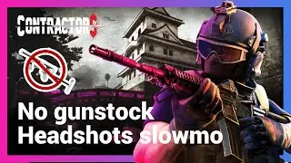 Contractors VR - COD WAW Castle - Slowmo headshot | Quest 2 Gameplay without gunstock