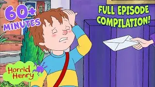 Horrid Boy? MESS! 📝💨! Dad Does Homework! | Horrid Henry FULL Episode Compilation | 60+ MINS