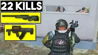 AWM AND GROZA DESTRUCTION! | 22 KILLS SOLO vs SQUADS | PUBG Mobile 🐼