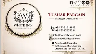 &ldquo;Luxury Stay & Rooftop Dining Experience | Hotel White Inn & Restro&rdquo;🔥 