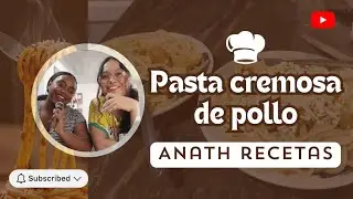 Pasta cremosa de pollo🍝🍗 (Se hace lo que se puede🤣)