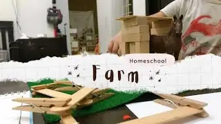 HOMESCHOOL - PRE K & KINDERGARTEN - FARM THEME - 5 MINUTE PREP - 2IN1 MATERIAL