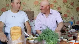 Заключительный мукбанг с Батей