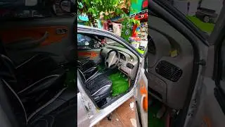 Premium Accessories Fitted in TATA Indica #viral #car #doorwrap #shorts
