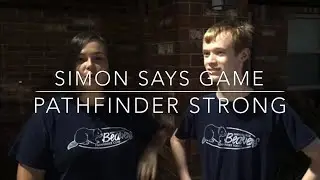 Simon Says Game // Pathfinder Strong