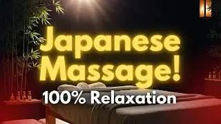 ASMR Japanese Massage Therapy|  Spa Experience Relaxation |Japanese oil massage