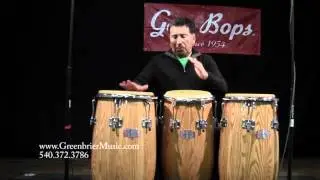 Gon Bops Acuna Signature Series Conga 3pc. Demo w/ Greenbrier Music