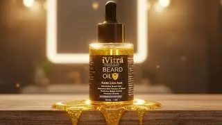 iVitra Herbal Beard Oil For Beard Growth #beardoil #ivitra #amazonoffer