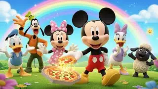 Ohh No! Black Sheep Needs Help 🐑 | Mickey Mouse Yummy Pizza Adventure 🍕