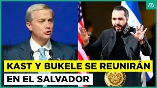 José Antonio Kast se reunirá con Nayib Bukele en El Salvador: se confirmó visita a megacárcel