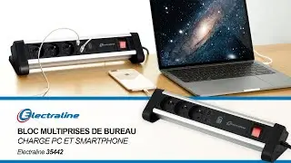 Multiprise de bureau avec prise C - art. 35442 FR