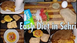 Diet in Sehri/Breakfast / Weight Loss Sehri / Portion Control Diet Ramzan