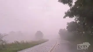 08-16-2024 Clifty, AR - Severe Storms Hail and Wind