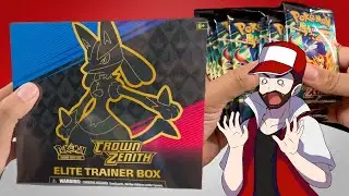 Opening a CRAZY Crown Zenith Elite Trainer Box!