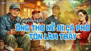 Kho Chuyện Nhân Gian| Ông Thợ Bị Cả Phố Tôn Làm Thầy