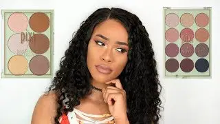 TESTING PIXI BEAUTY COLLAB PALETTES...