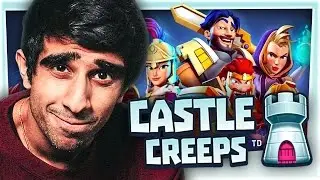 USING A NEW HERO! - CASTLE CREEPS TD