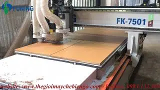 Máy CNC khoan cắt 2 bàn FUNING