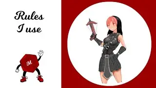 Rules I use on my solo TTRPG games