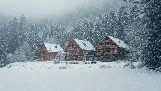 Winter Windstorm in the Forest | Peaceful Wind Sounds for Relaxation, Focus and Sleep