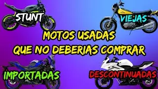 MOTOS DE SEGUNDA MANO QUE NO TE RECOMIENDO COMPRAR