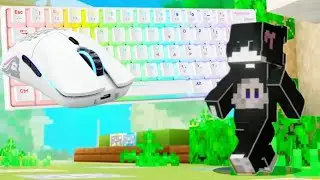 Hive Bedwars ASMR | Keyboard+Mouse sounds(Drag clicking)