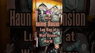 HM Lug #hauntedmansion #hm #bat #disney #disneyworld #waltdisneyworld #lug #lugbag #bag
