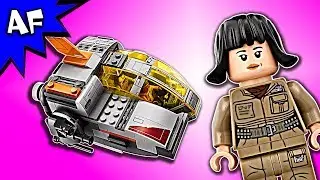 Lego Star Wars 8: Last Jedi Resistance TRANSPORT POD 75176 Speed Build
