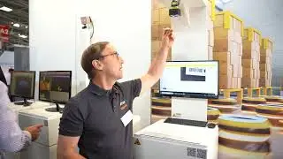ams OSRAM at Laser World of Photonics 2023 in Munich: Barcode reader by COGNEX
