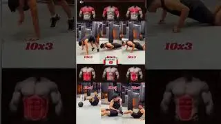 in 10 din me six pack home workout riyal work #sixpack #shortsviral