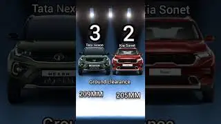 Tata Nexon Vs Kia Sonet Comparison 🔥