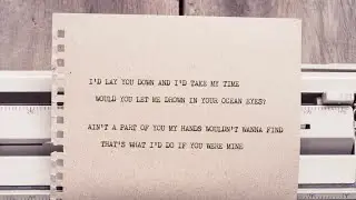 Morgan Wallen - If You Were Mine (Lyric Video)