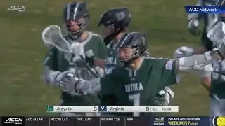 Highlights: #2 Virginia vs #14 Loyola | NCAA Men's Lacrosse 2020