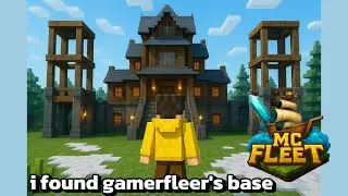 I found @GamerFleet  base in mcfleet #minecraft @tgr_gamerz_tg @GamerFleet @McFleetDotNet