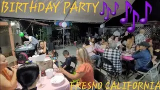 Birthday party in Fresno-Enjoyed Good Lao food-Live music @ Ai Lextan House, granddaughter birthday