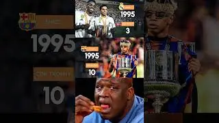 Real Madrid Last 30 Years : 🏆 3 Copa Del Rey Barcelona Last 30 Years : 🏆 10 Copa Del Rey..🔥⚽