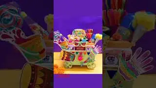 Holi Gift Hamper Decor Ideas | creative kida (UHDI) | home decoration #shorts #gifthamper