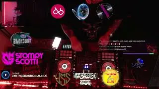 Twitch DJs Open format of 123 proggy house raid train