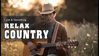 【Country Relax 12】Evening Glow: Soft Country Guitar for Unwinding Nights 🌙🎶