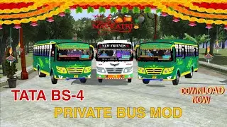 Download Now // Tata Bs-4 Private Bus Mod - Game Station India 