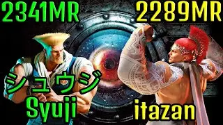 🔥 STREET FIGHTER 6 ➥ Syuji シュウジ (GUILE ガイル) VS. itazan (MARISA マリーザ) LEGEND Ranks 🔥