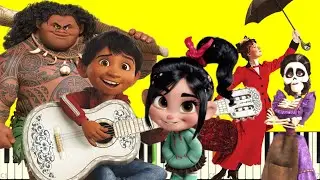 Modern Disney Songs on Piano