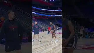 Kawhi doesn&rsquo;t miss during workouts 🤖