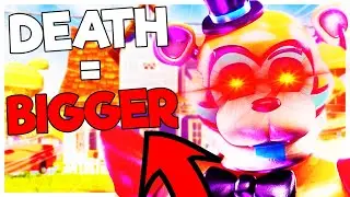 FREDBEAR & BONNIE DUO BUT EVERY DEATH MAKES THEM BIGGER