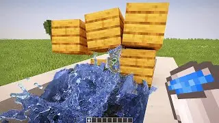 Realistic Water Physics in Minecraft